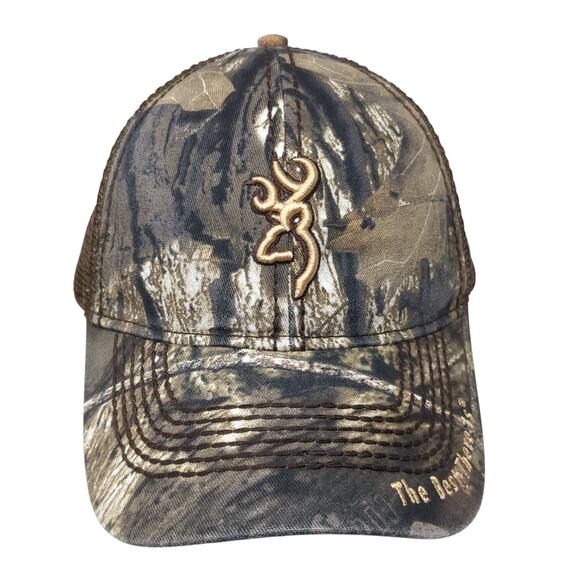 The Best There Is Strapback Trucker Hat Multicolor One Size Adjustable Browning - Picture 1 of 9